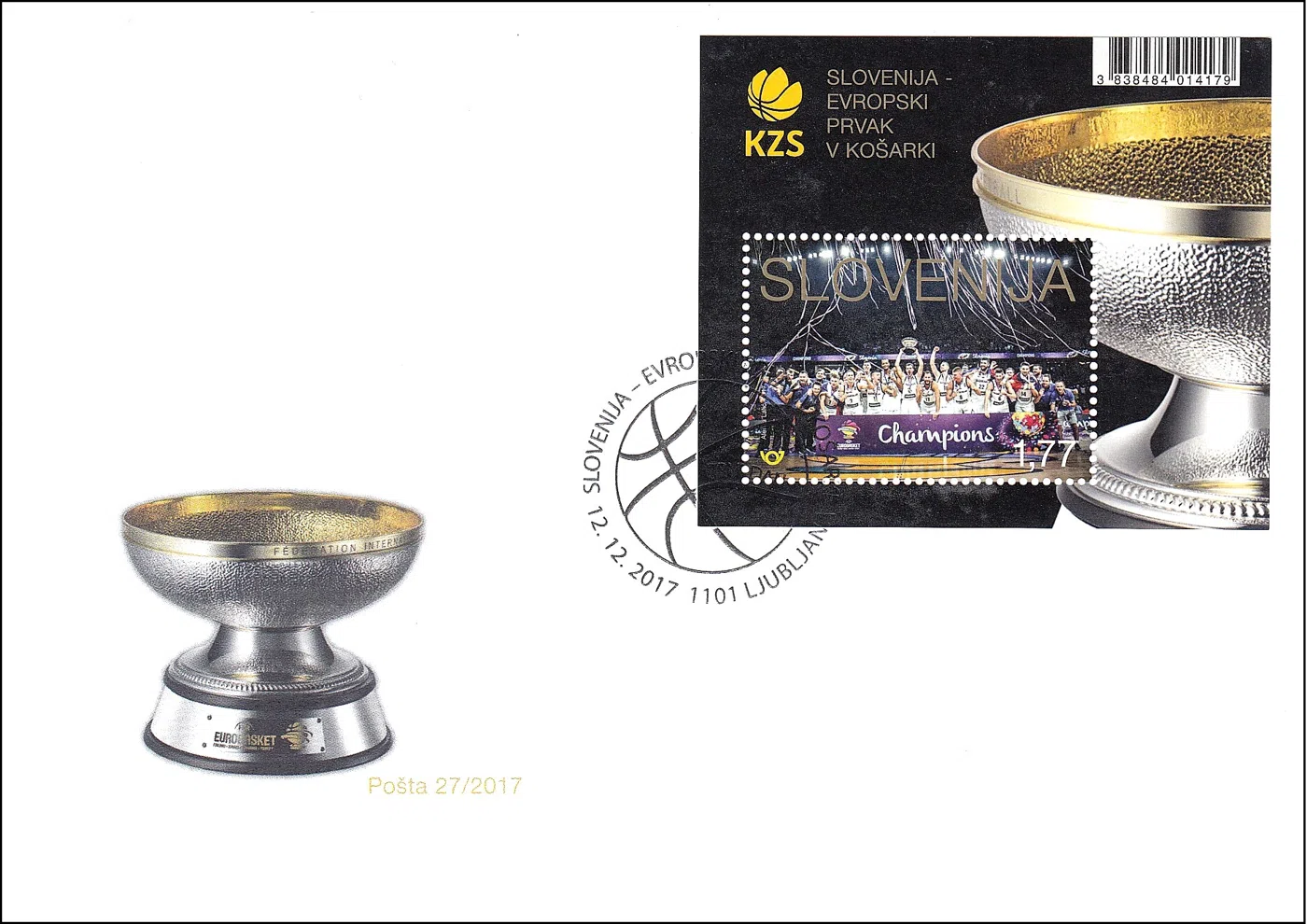 SLOVENIJA - EVROPSKI PRVAKI V KOŠARKI